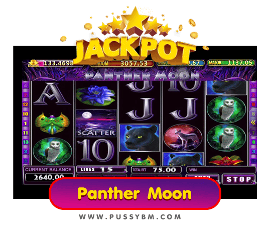 pussy888 - รีวิวเกม Panther Moon - 01